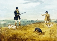 Partridge Shooting 1835, Plate 1