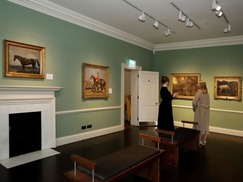 Redisplay for Packard Galleries of British Sporting Art at Palace House